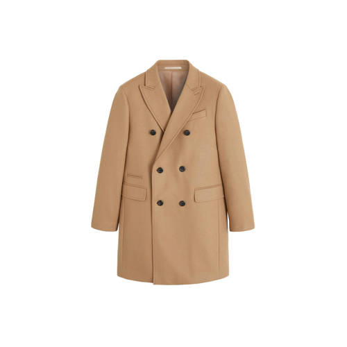 Mango Man Wollen Jas Lichtbruin mango man kopen in de aanbieding Mango Man Wollen Jas Lichtbruin mango man kopen in de aanbieding