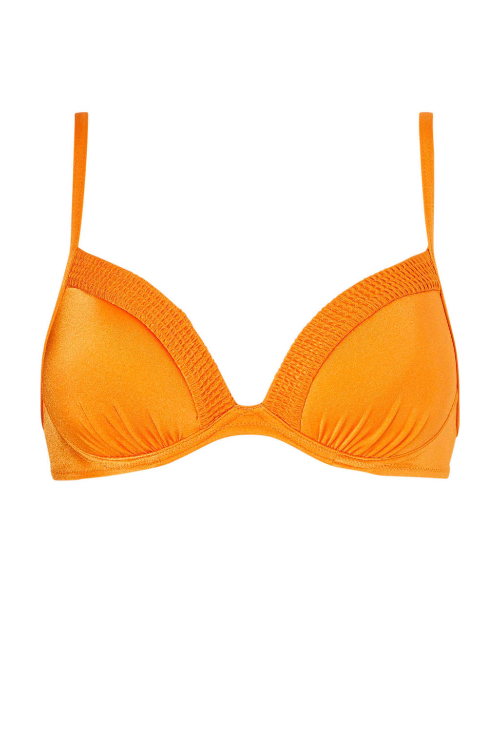 Bikinitop Okergeel Watercultbeugel Plooien Bikinitop Plooien Met Okergeel Met Watercultbeugel qHvxX1Rw7