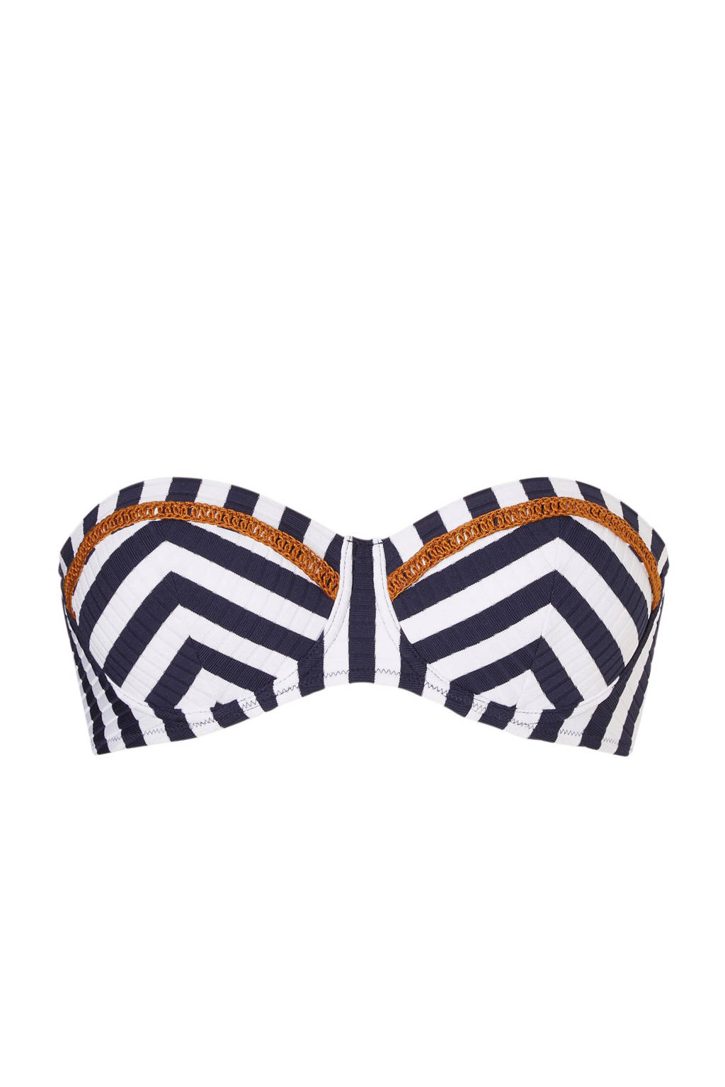 Watercultgestreepte Watercultgestreepte Bandeau Marine Bikinitop Bandeau d7qvx6RdO