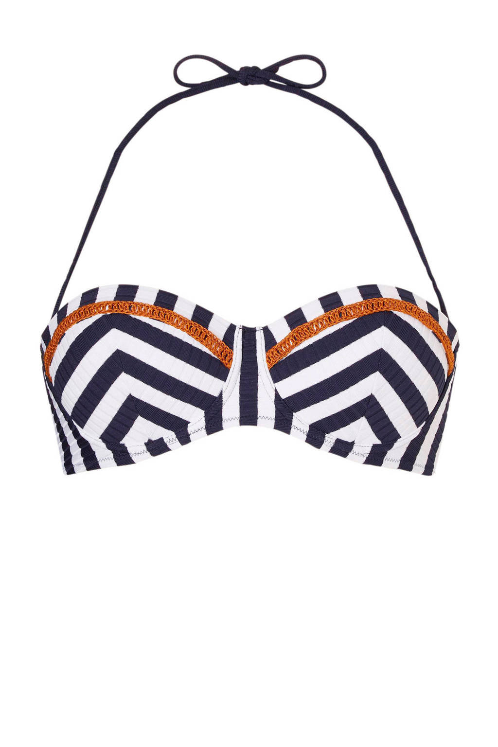 Watercultgestreepte Watercultgestreepte Bandeau Marine Bikinitop Bandeau d7qvx6RdO