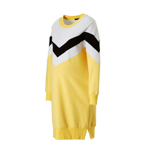 Supermom Zwangerschapsjurk Met Colourblocking supermom kopen in de aanbieding