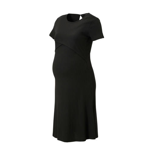 Supermom Zwangerschap Voeding Jurk Zwart supermom kopen in de aanbieding