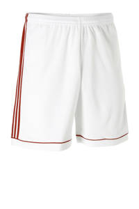 adidas Performance   sportshort Squad wit/rood, Wit/rood, Heren