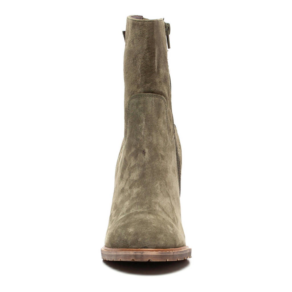 Scapino Scapino Enkellaarzen Groen Suède Twoday Twoday Bqw5SS