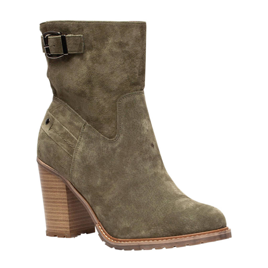 Scapino Scapino Enkellaarzen Groen Suède Twoday Twoday Bqw5SS
