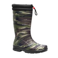 Scapino Dunlop Blizzard Thermo  regenlaarzen met camouflageprint groen
