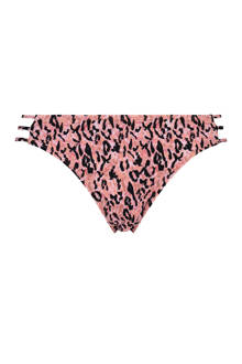 Mix & Match bikinibroekje Leopard Lady met panterprint roze