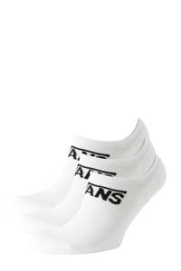 VANS Kick sneakersokken - set van 3 wit, Wit/zwart