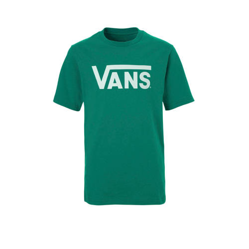 Vans T Shirt Groen vans kopen in de aanbieding