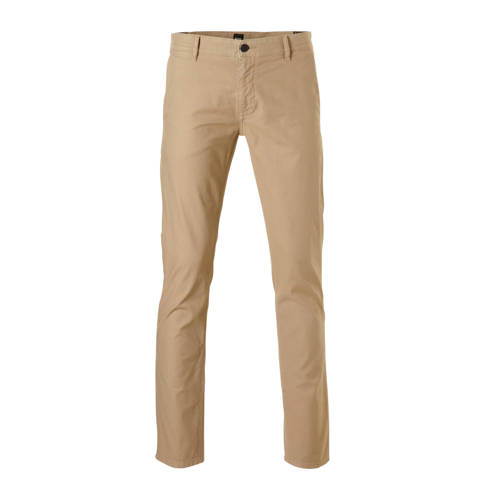 Boss Casual Slim Fit Chino Beige boss casual kopen in de aanbieding