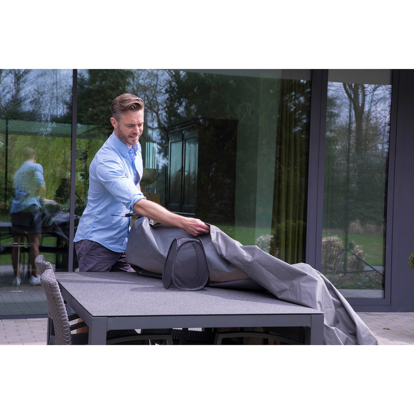 Winza Outdoor Covers tuinmeubelhoes tuinset XXL + 2x bobbin | wehkamp
