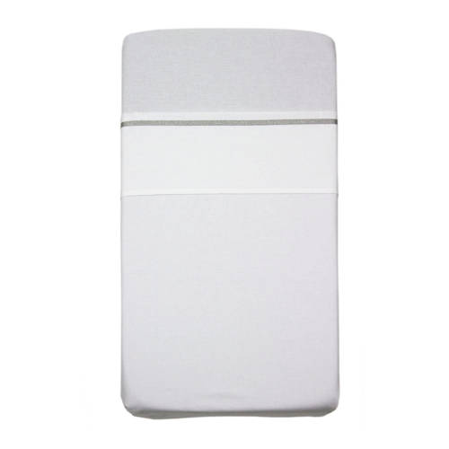 Duke Duchess Geweven Ledikantlaken Silver 100X150 duke duchess kopen in de aanbieding