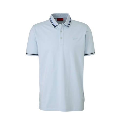 Hugo Regular Fit Polo Blauw hugo kopen in de aanbieding