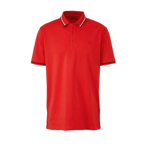 Hugo Regular Fit Polo Rood hugo kopen in de aanbieding