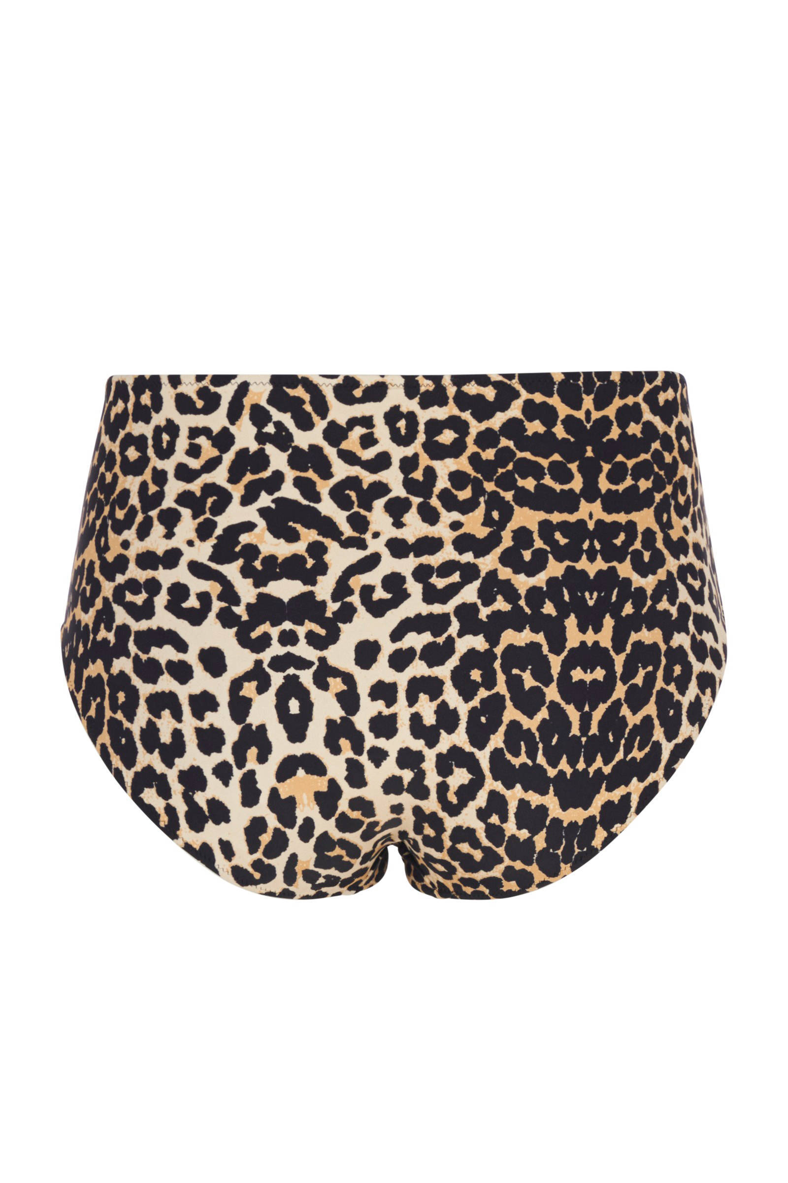 zwart panterprint high corrigerend waist bikinibroekje met Zizzi Pw4fqUZP