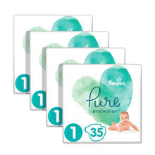 Pure Protection maat 1 (2-5 kg) 140 luiers