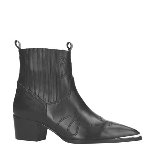 Sacha Leren Chelsea Boots Zwart sacha kopen in de aanbieding