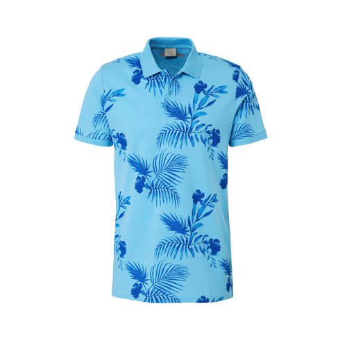 Jack And Jones Originals Regular Fit Polo Blauw jack and jones kopen in de aanbieding