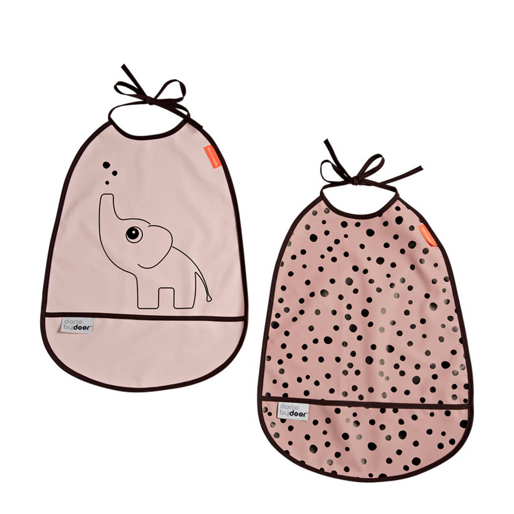 Done by Deer slabber roze (set van 2), Roze