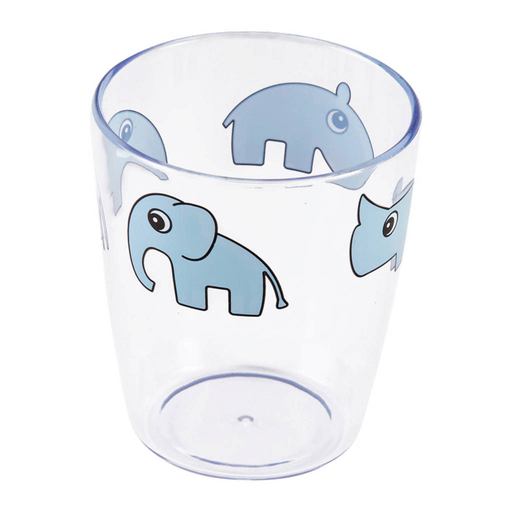 Done by Deer mini-glas Deer friends, Blauw