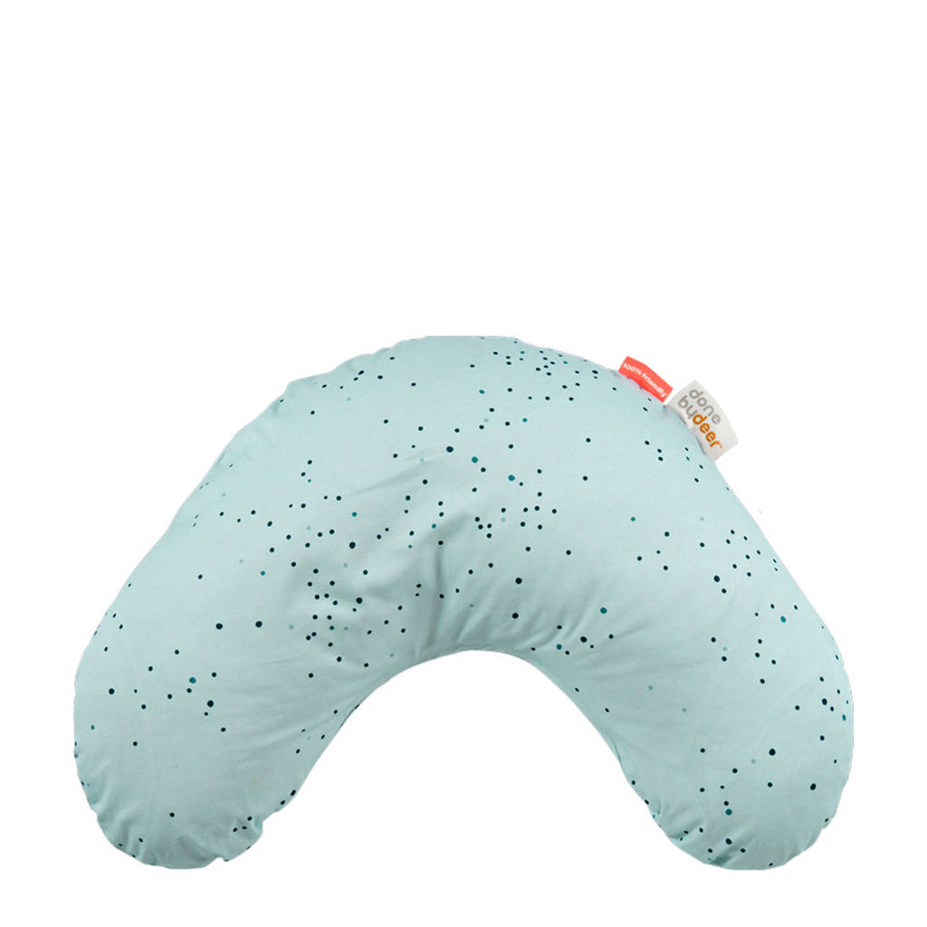 Done by Deer voedingskussen Dreamy dots lichtblauw, Lichtblauw