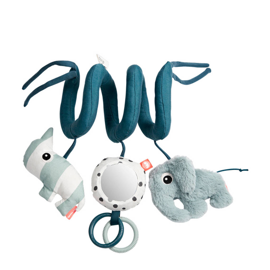 Done by Deer activiteitsspiraal blauw, Blauw/wit