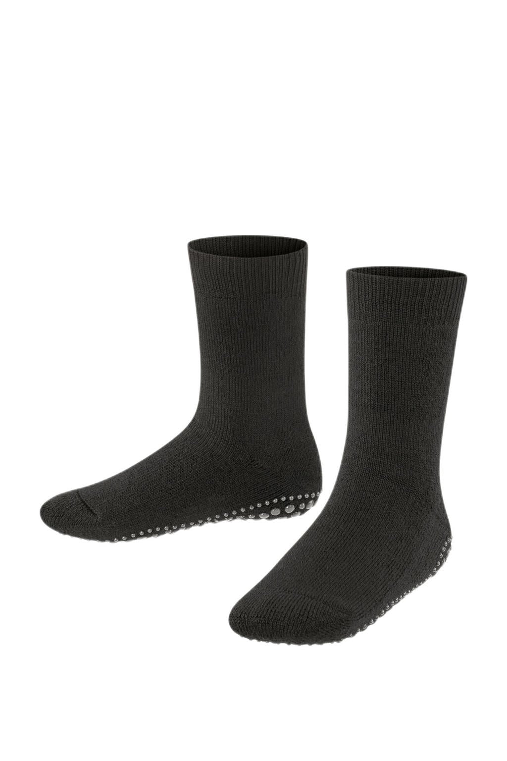 FALKE Catpads huissokken met anti-slip noppen zwart