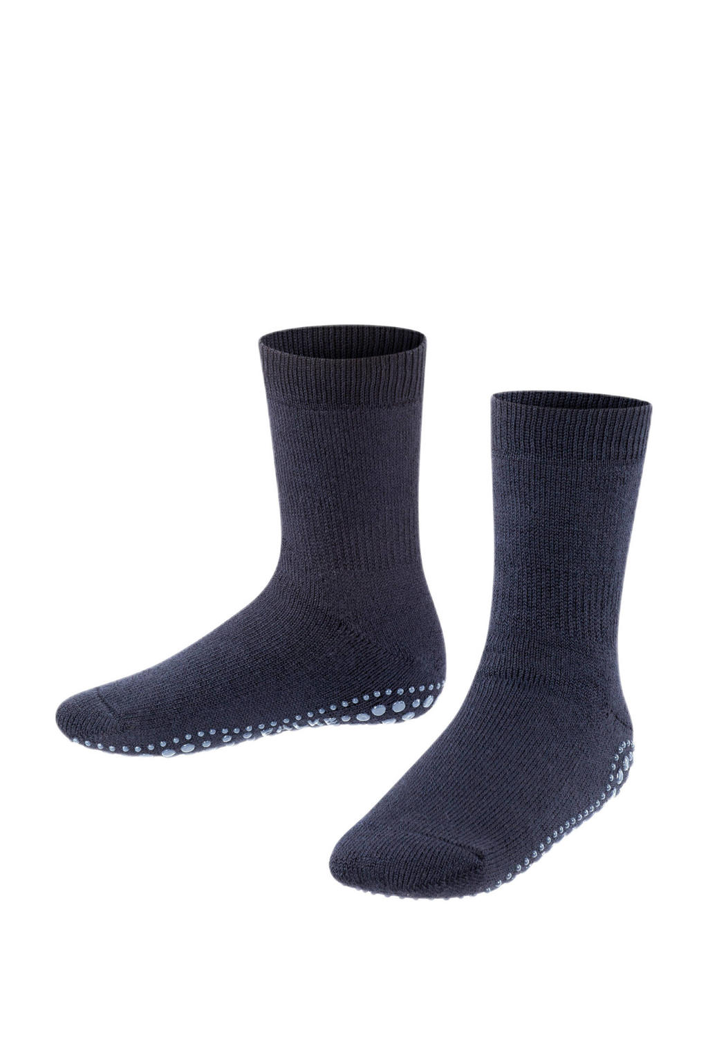 FALKE Catpads huissokken met anti-slip noppen donkerblauw