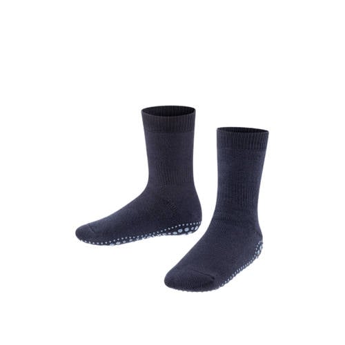 FALKE Catpads huissokken met anti-slip noppen donkerblauw afbeelding