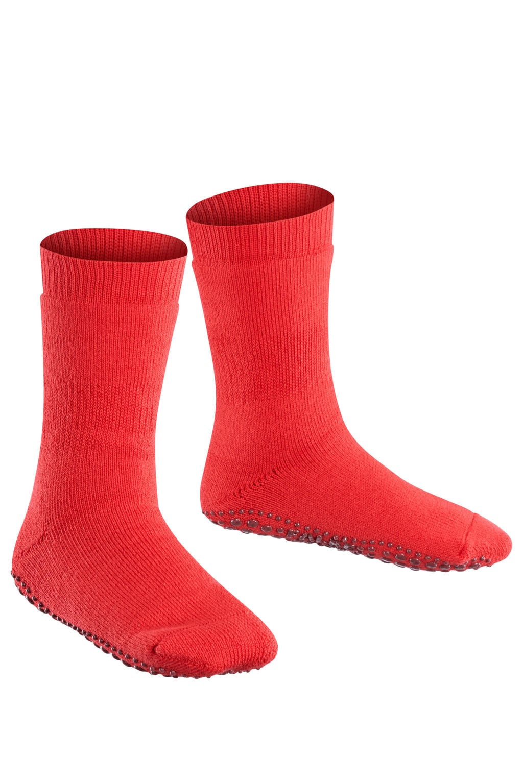 FALKE Catpads huissokken met anti-slip noppen rood