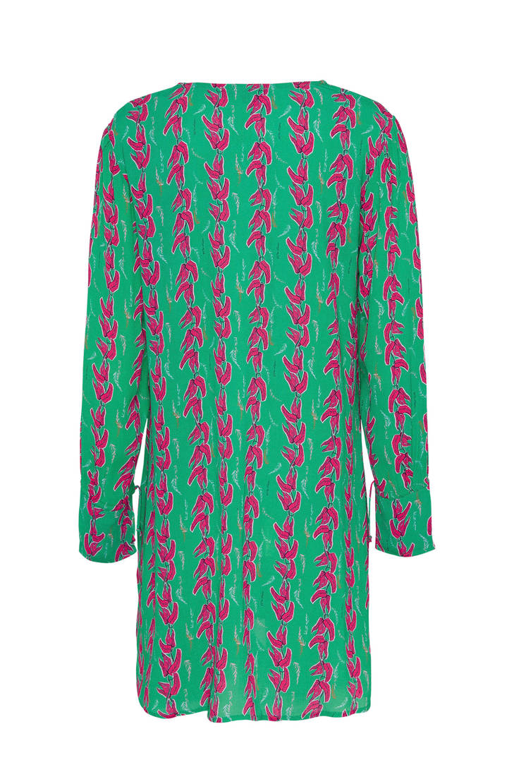 groen all met tuniek print Didi over BqTa88X