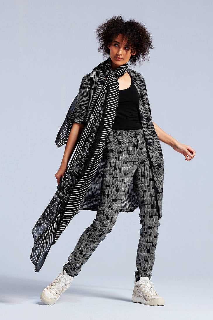 tuniek Didi blouse all zwart print over met FSS54OB