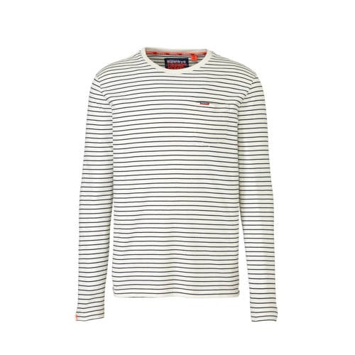 Superdry Gestreept T Shirt Wit superdry kopen in de aanbieding Superdry Gestreept T Shirt Wit superdry kopen in de aanbieding
