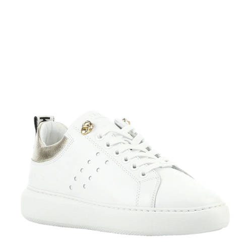 Nubikk Leren Sneakers Wit nubikk kopen in de aanbieding Nubikk Leren Sneakers Wit nubikk kopen in de aanbieding