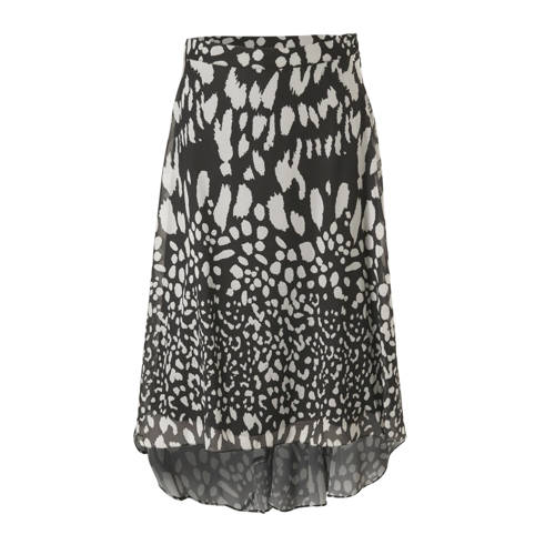 Lost Ink Plus Rok Met Luipaardprint lost ink kopen in de aanbieding