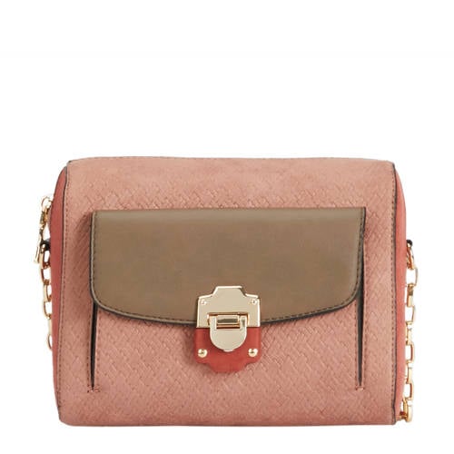 Parfois Crossbody Tas Kat Pink parfois kopen in de aanbieding