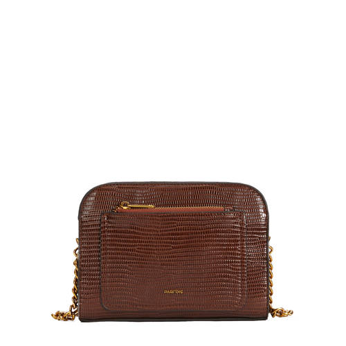 Parfois Crossbody Tas Donkerbruin parfois kopen in de aanbieding