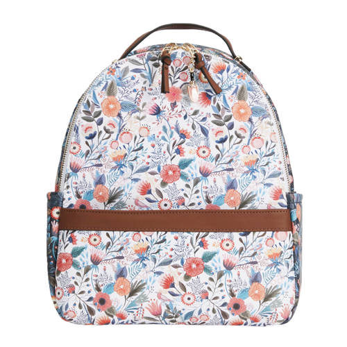 Parfois Gebloemde Rugzak Ecru parfois kopen in de aanbieding Parfois Gebloemde Rugzak Ecru parfois kopen in de aanbieding