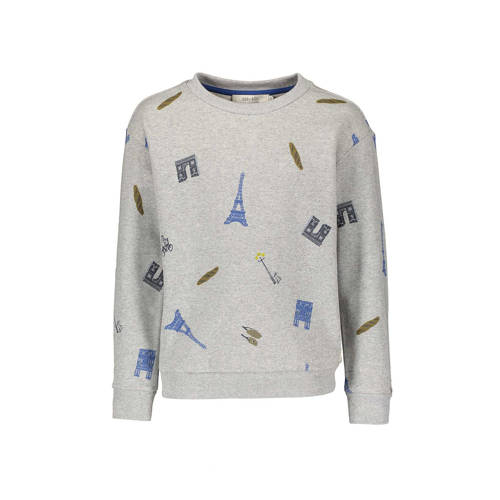 Sissyboy Sissy Boy Sweater Met All Over Print Grijs sissyboy kopen in de aanbieding Sissyboy Sissy Boy Sweater Met All Over Print Grijs sissyboy kopen in de aanbieding