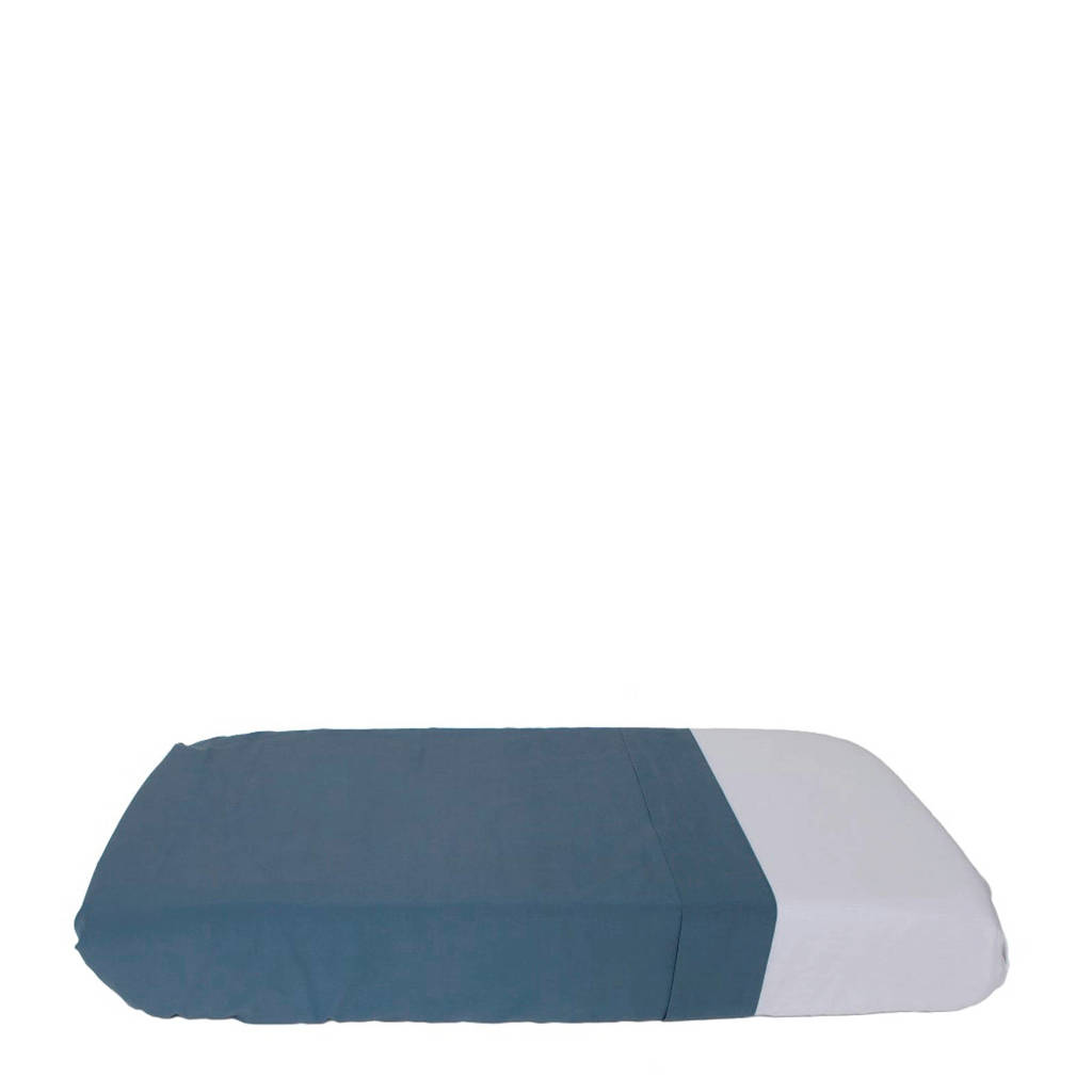 IMPS&ELFS wieglaken blauw 80x110cm, Blauw