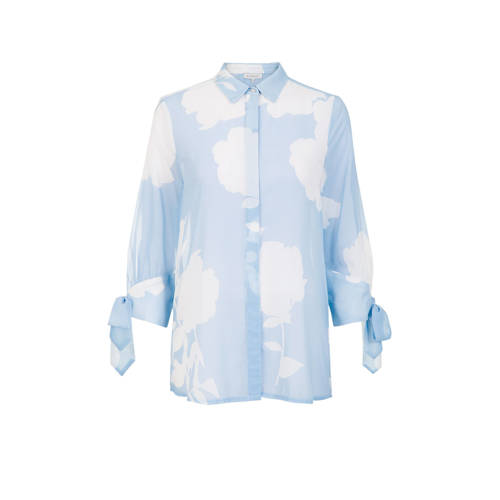 Promiss Blouse Met All Over Print Blauw promiss kopen in de aanbieding Promiss Blouse Met All Over Print Blauw promiss kopen in de aanbieding