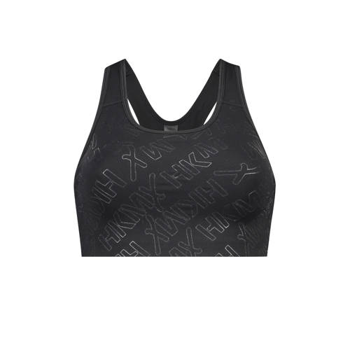 Hunkemoller Hkmx Sportbh The Classic Level 1 Zwart hunkemoller kopen in de aanbieding
