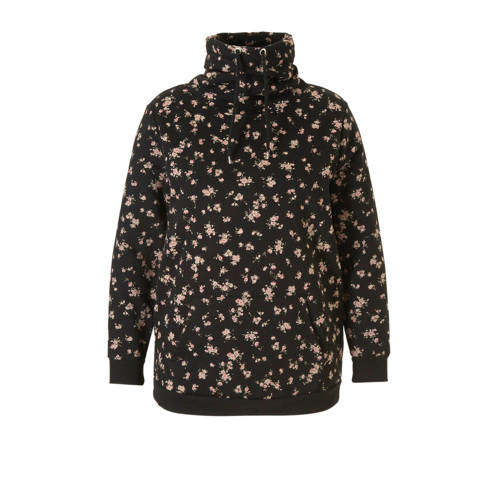 Ca Xl Clockhouse Sweater Met Bloemprint Zwart ca kopen in de aanbieding Ca Xl Clockhouse Sweater Met Bloemprint Zwart ca kopen in de aanbieding