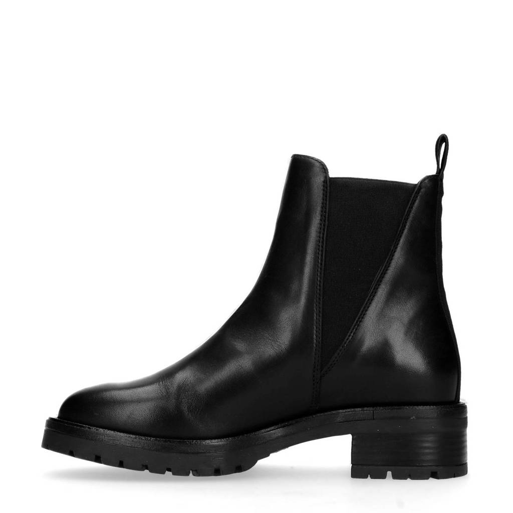 Sacha Boots Zwart Chelsea Leren Leren Sacha TZ7nBZ