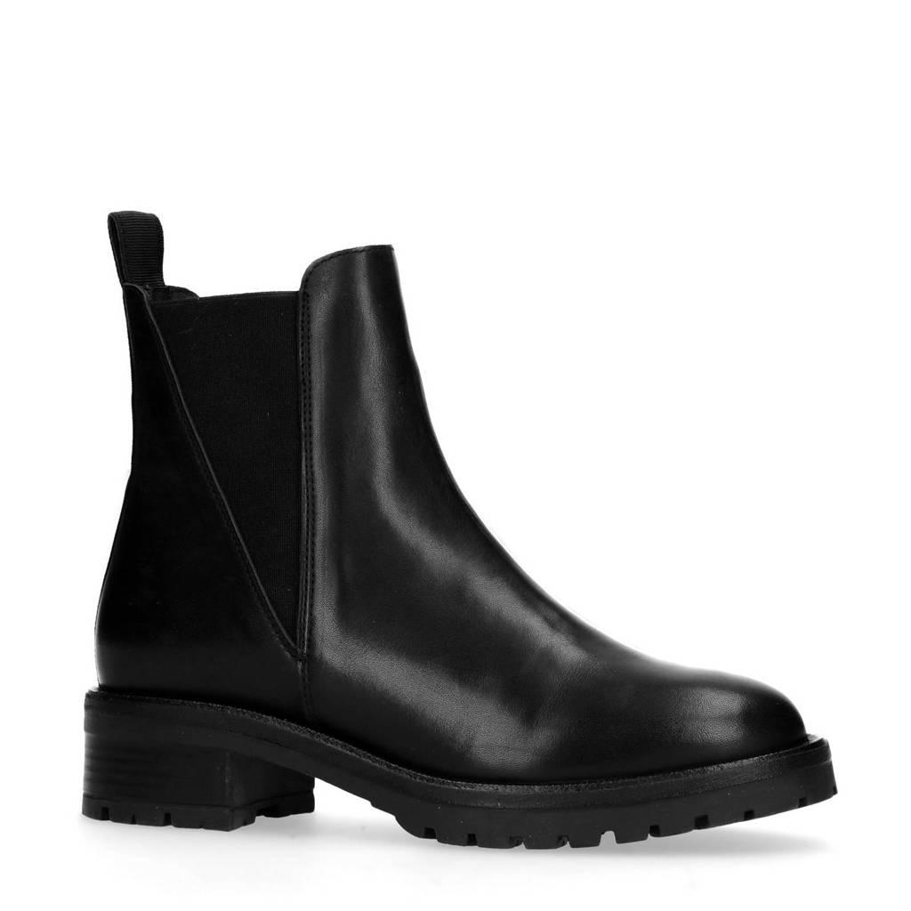 Sacha Boots Zwart Chelsea Leren Leren Sacha TZ7nBZ