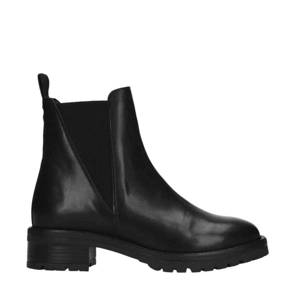 Sacha Boots Zwart Chelsea Leren Leren Sacha TZ7nBZ