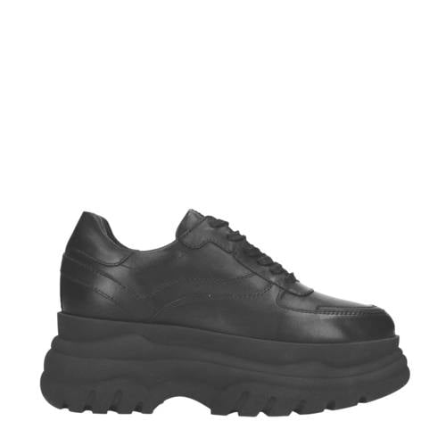 Sacha Leren Chunky Platform Sneakers Zwart sacha kopen in de aanbieding Sacha Leren Chunky Platform Sneakers Zwart sacha kopen in de aanbieding