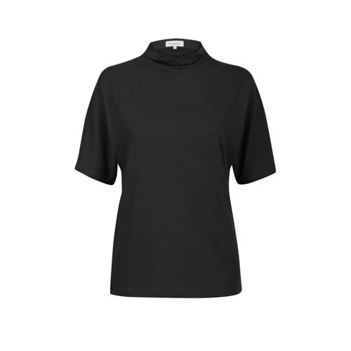 Promiss Top Met Col Zwart promiss kopen in de aanbieding