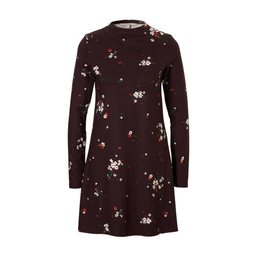 Ca Clockhouse Jurk Met Bloemen Donkerrrood ca kopen in de aanbieding Ca Clockhouse Jurk Met Bloemen Donkerrrood ca kopen in de aanbieding