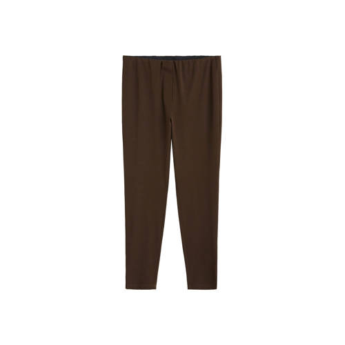 Violeta By Mango Tregging Bruin violeta by mango kopen in de aanbieding